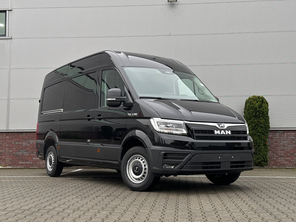 MAN TGE 3.180 L3H3 | NW MODEL | 2x Schuifdeur | LED | Climatronic | ErgoComfort | Keyless Go | Virtueel | Navi