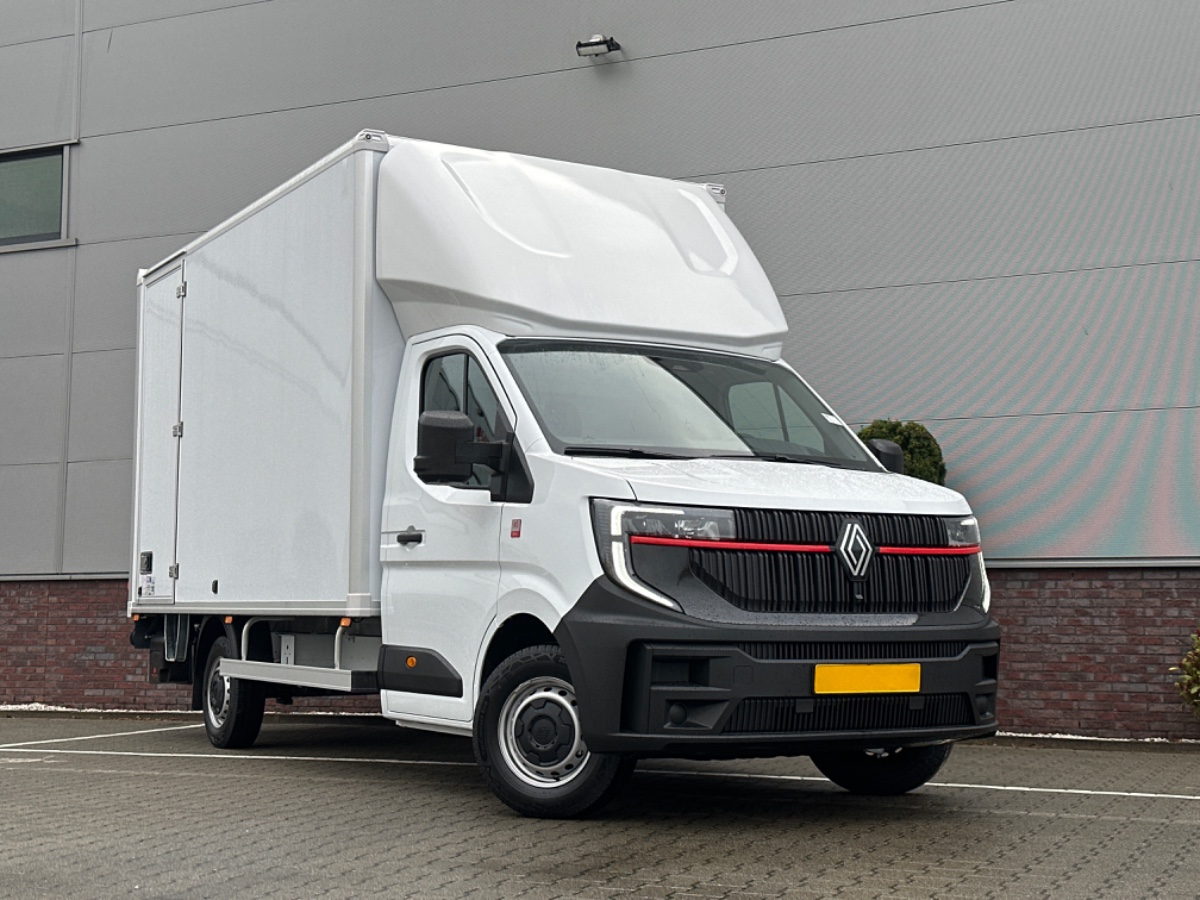 Renault Master T35 2.0 dCi 150 L3H1 Advance Bakwagen met klep, zijdeur, spoiler