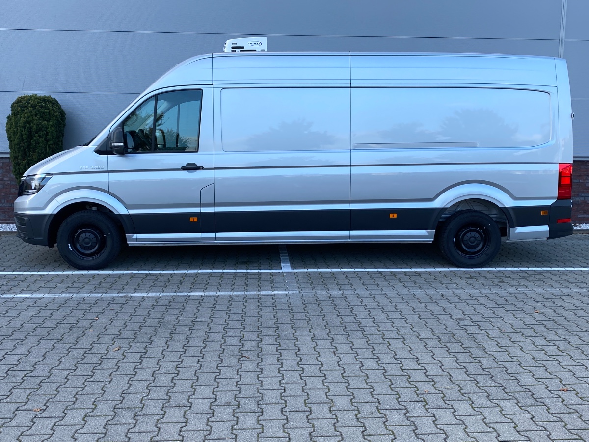 MAN TGE 3.180 L4H3 AUT FWD | Koelwagen Carrier Citimax 280 | ergoActive stoel | MAN Media Van Business | Camera | Reflexsilver