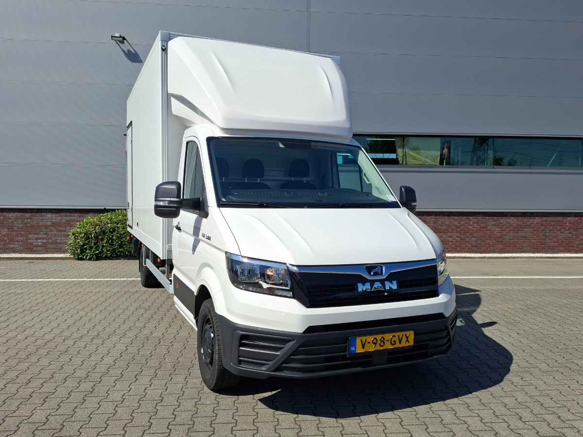 MAN TGE 3.160 AUT Bakwagen L4 | Laadklep Zijdeur | ErgoComfortstoel