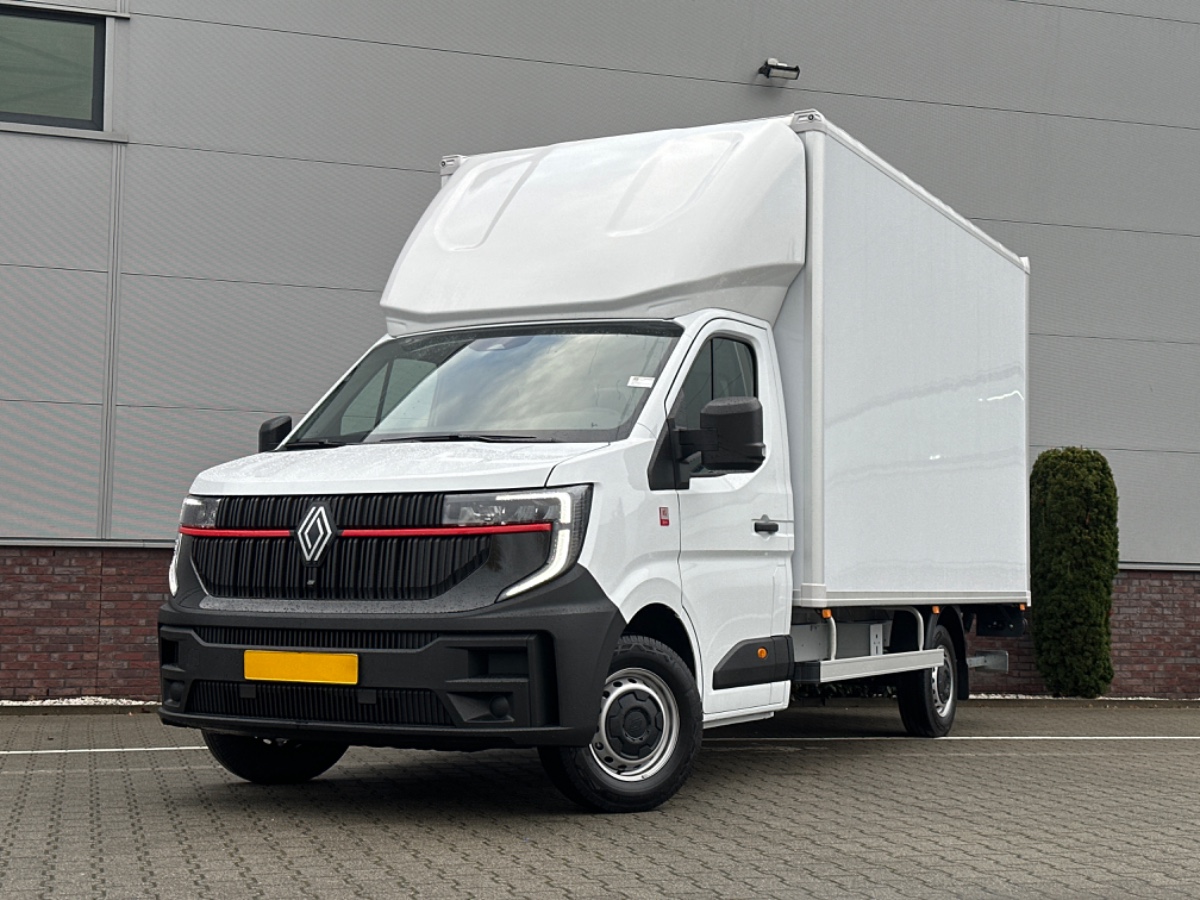 Renault Master T35 2.0 dCi 150 L3H1 Advance Bakwagen met klep, zijdeur, spoiler