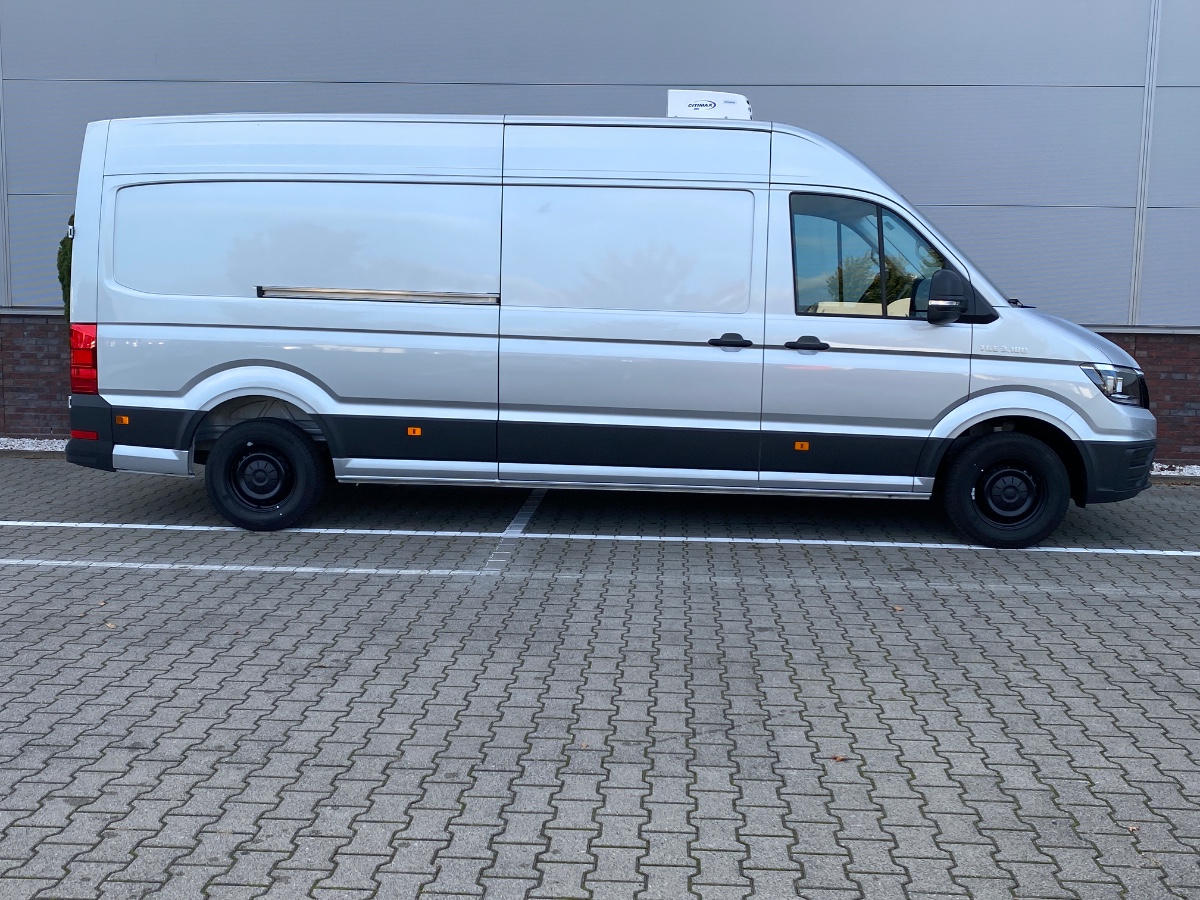 MAN TGE 3.180 L4H3 AUT FWD | Koelwagen Carrier Citimax 280 | ergoActive stoel | MAN Media Van Business | Camera | Reflexsilver