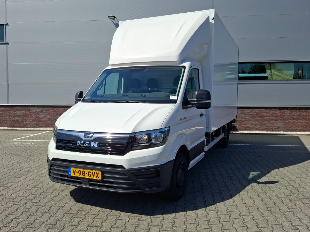 MAN TGE 3.160 AUT Bakwagen L4 | Laadklep Zijdeur | ErgoComfortstoel