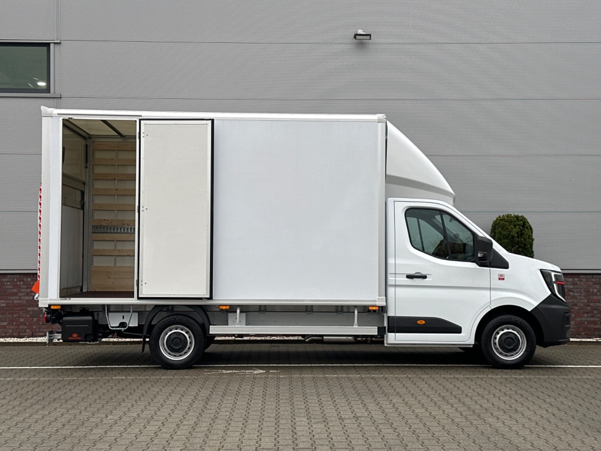 Renault Master T35 2.0 dCi 150 L3H1 Advance Bakwagen met klep, zijdeur, spoiler